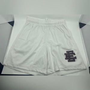 Eric Emmanuel shorts; brand new condition; small; white/red